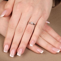 Tiffany & Co Lucida Cut 0.41ct Diamond Solitaire Ring