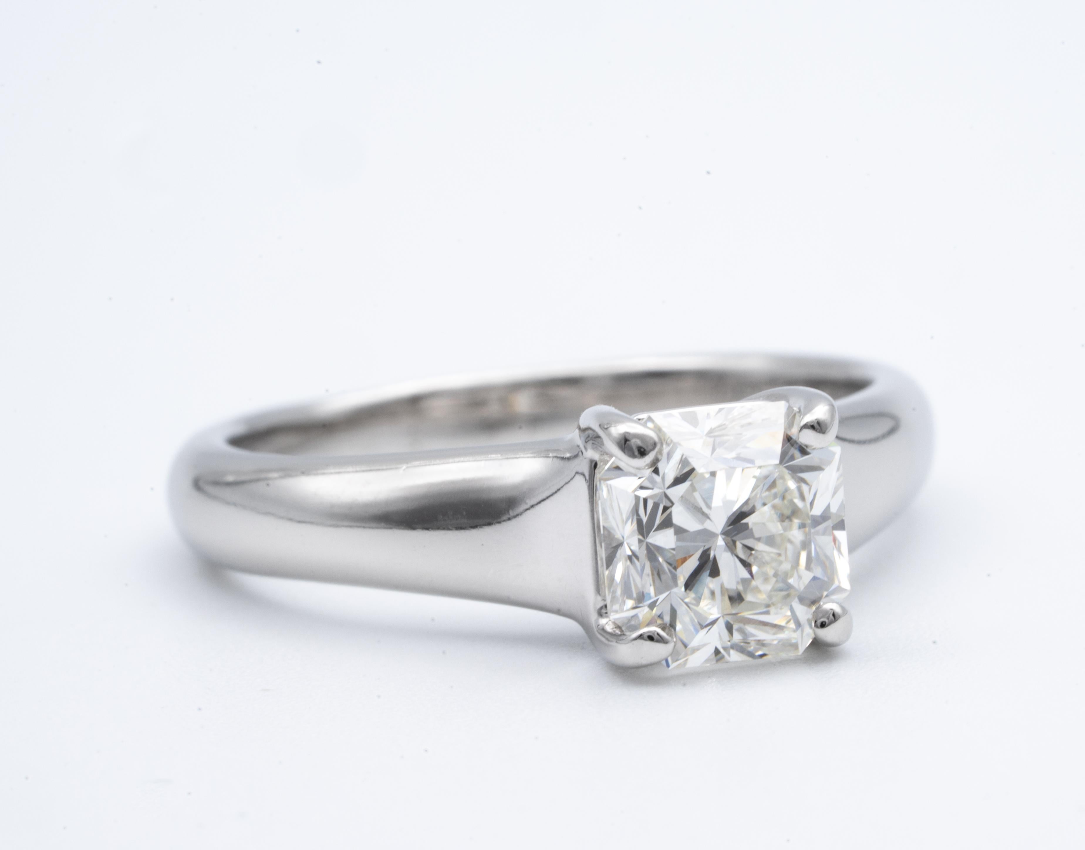 Tiffany & Co. Lucida Cut 1.39 Carat H VVS2 Engagement Ring 1