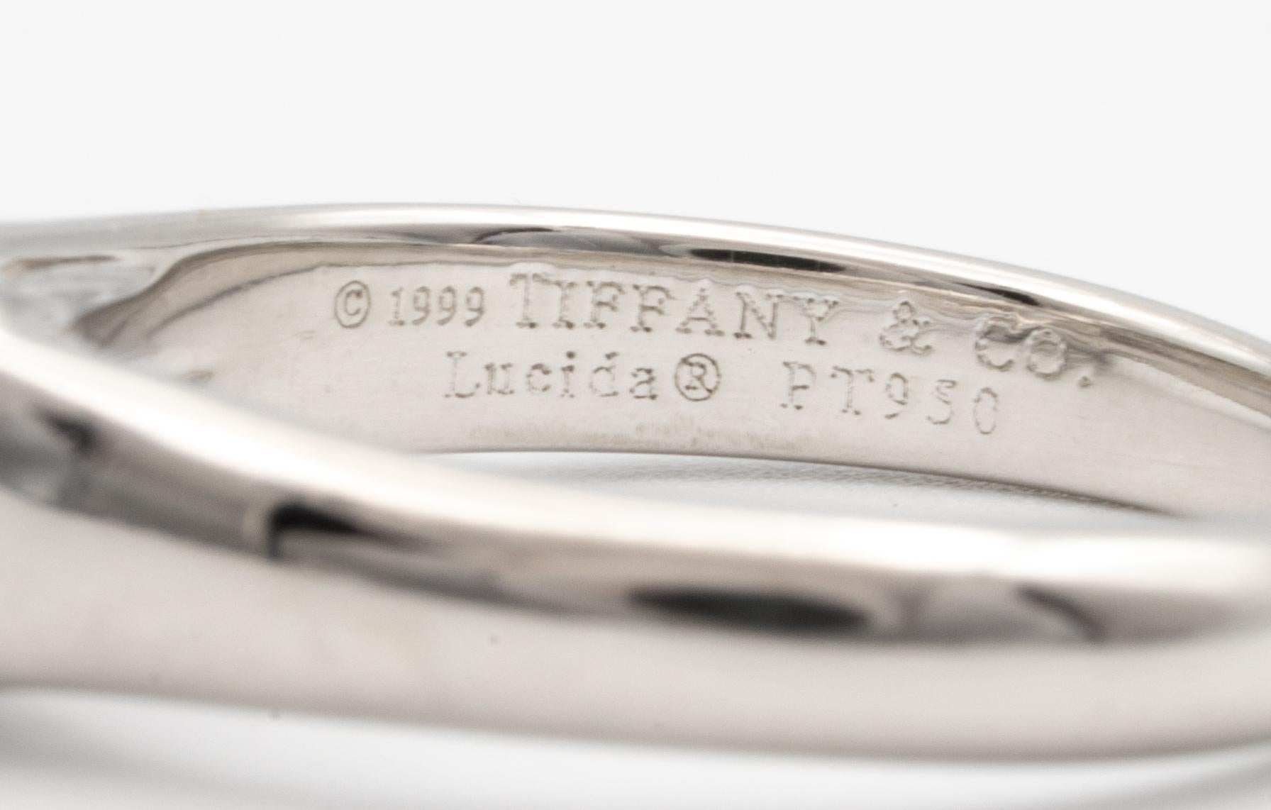 Women's Tiffany & Co. Lucida Cut 1.39 Carat H VVS2 Engagement Ring