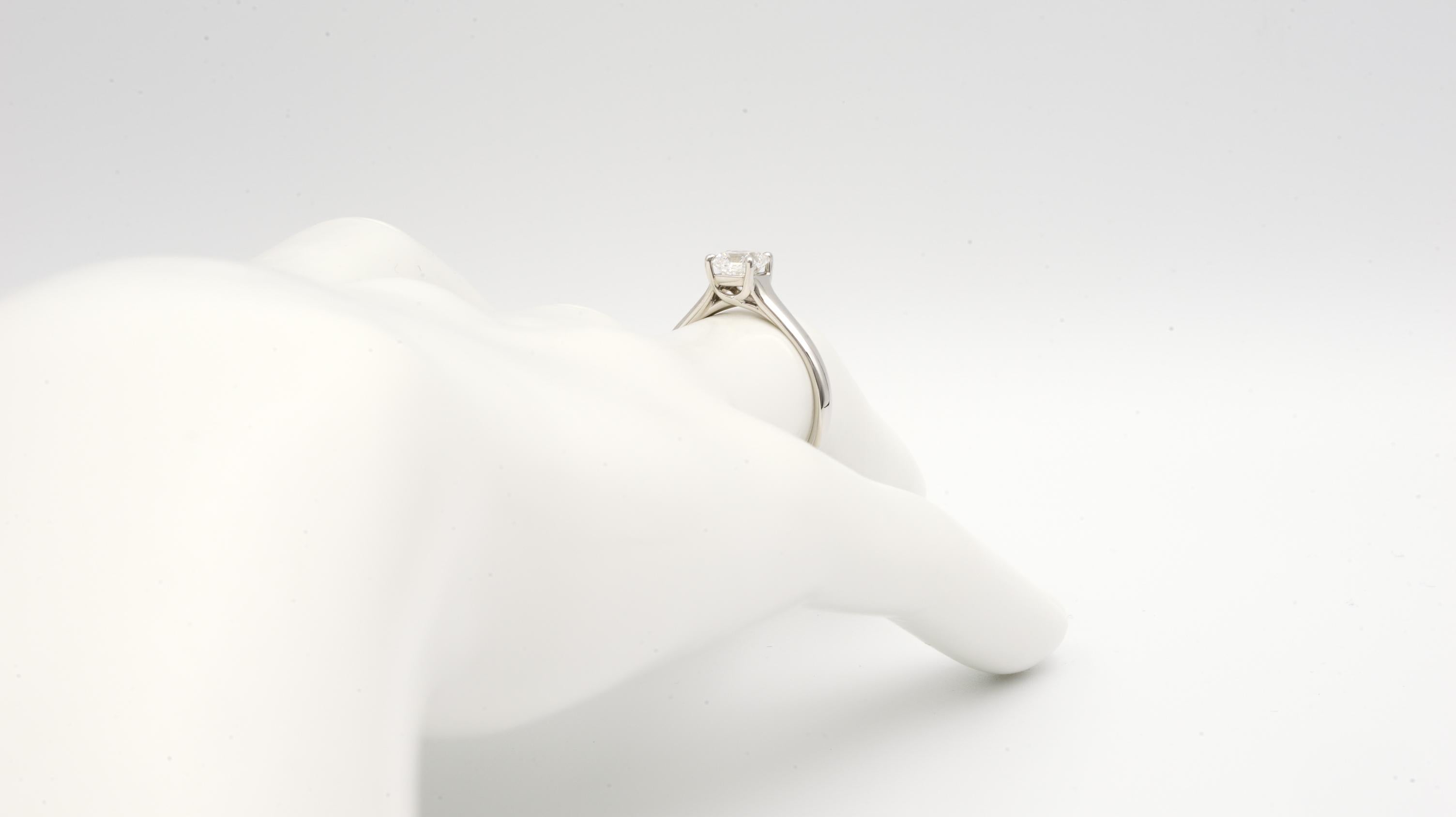 Radiant Cut Tiffany & Co. Lucida Cut .80 Carat F VS1  Engagement Ring
