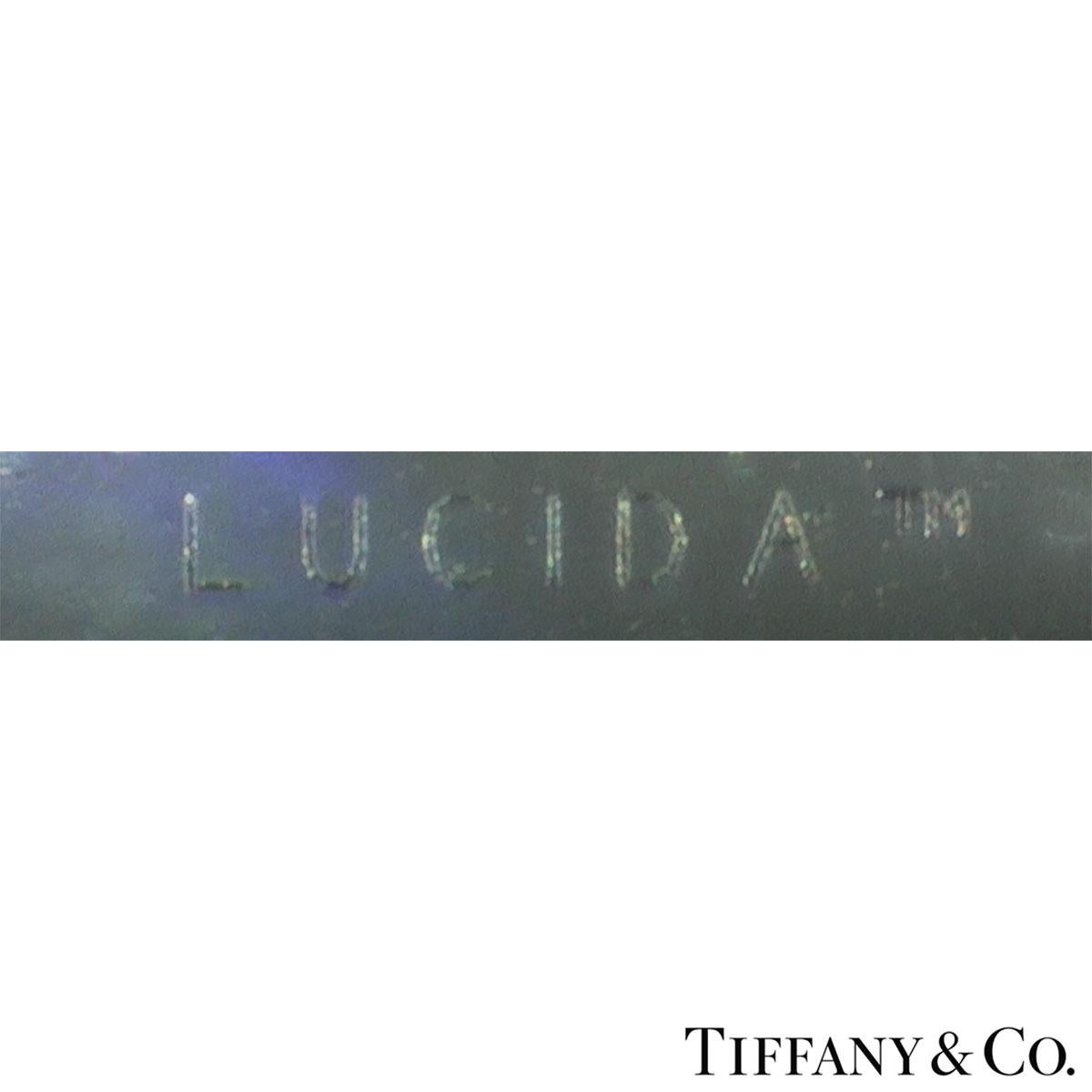 Square Cut Tiffany & Co. Lucida Cut Diamond Engagement Ring 1.13 Carat/D Color GIA Cert For Sale