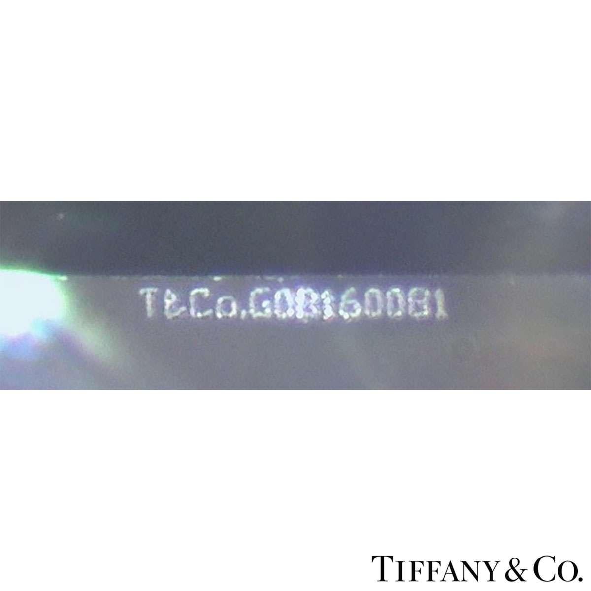 Radiant Cut Tiffany & Co. Lucida Cut Diamond Engagement Ring 1.52ct G/VVS1 For Sale