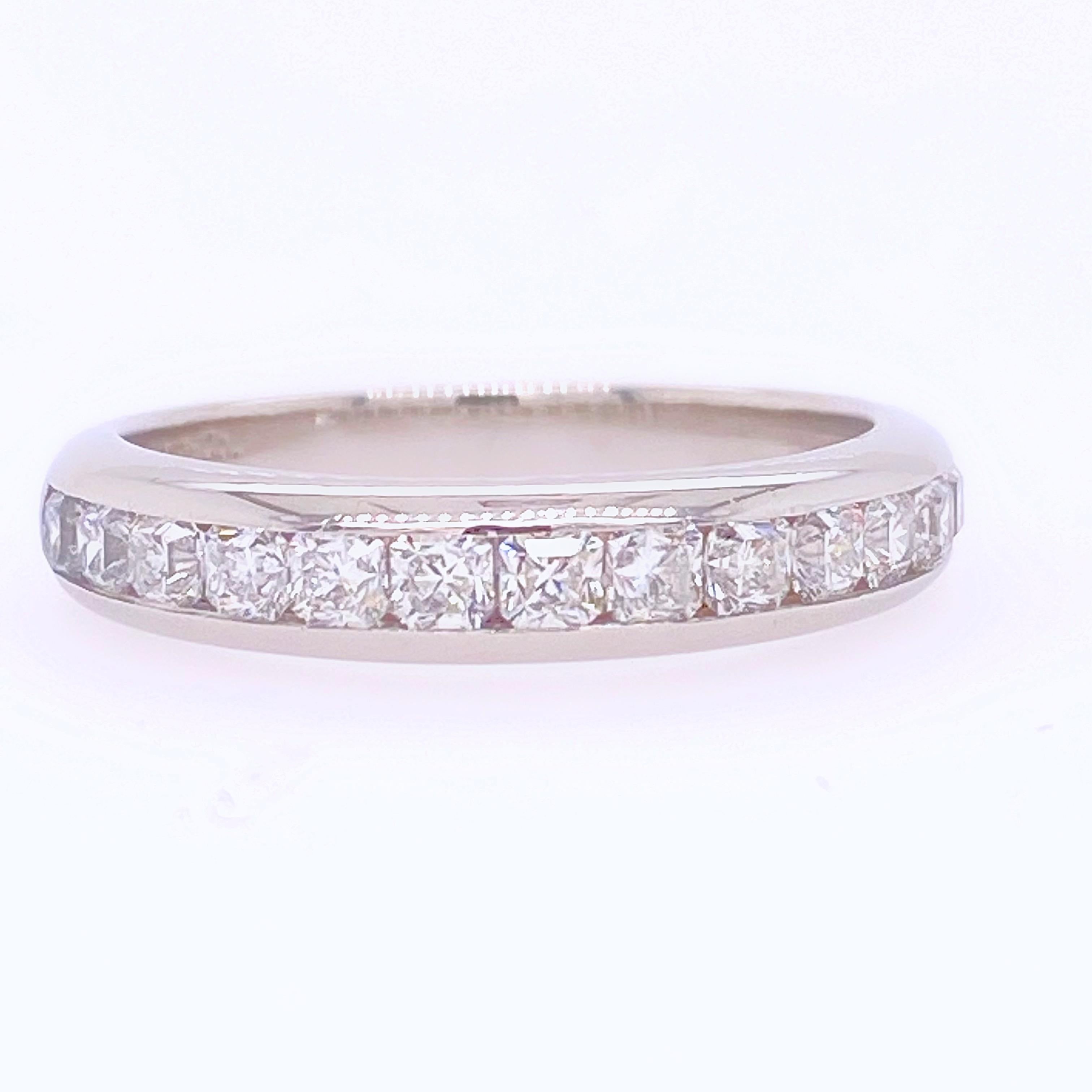Tiffany & Co. Lucida Diamantband aus Platin mit 0,65 Karat 6