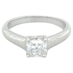 Used Tiffany & Co Lucida Diamond Engagement Ring 0.91ct
