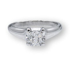 Tiffany & Co. Lucida Diamond Engagement Ring 1.35 Ct F VS1 in Platinum