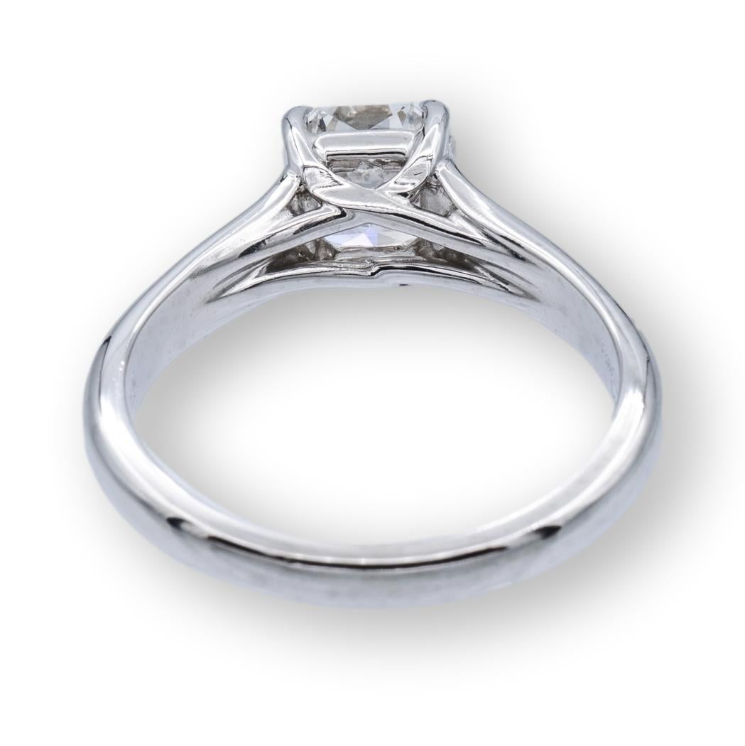 Tiffany & Co. Lucida Diamond Engagement Ring 1.35 Ct F VS1 in Platinum 2