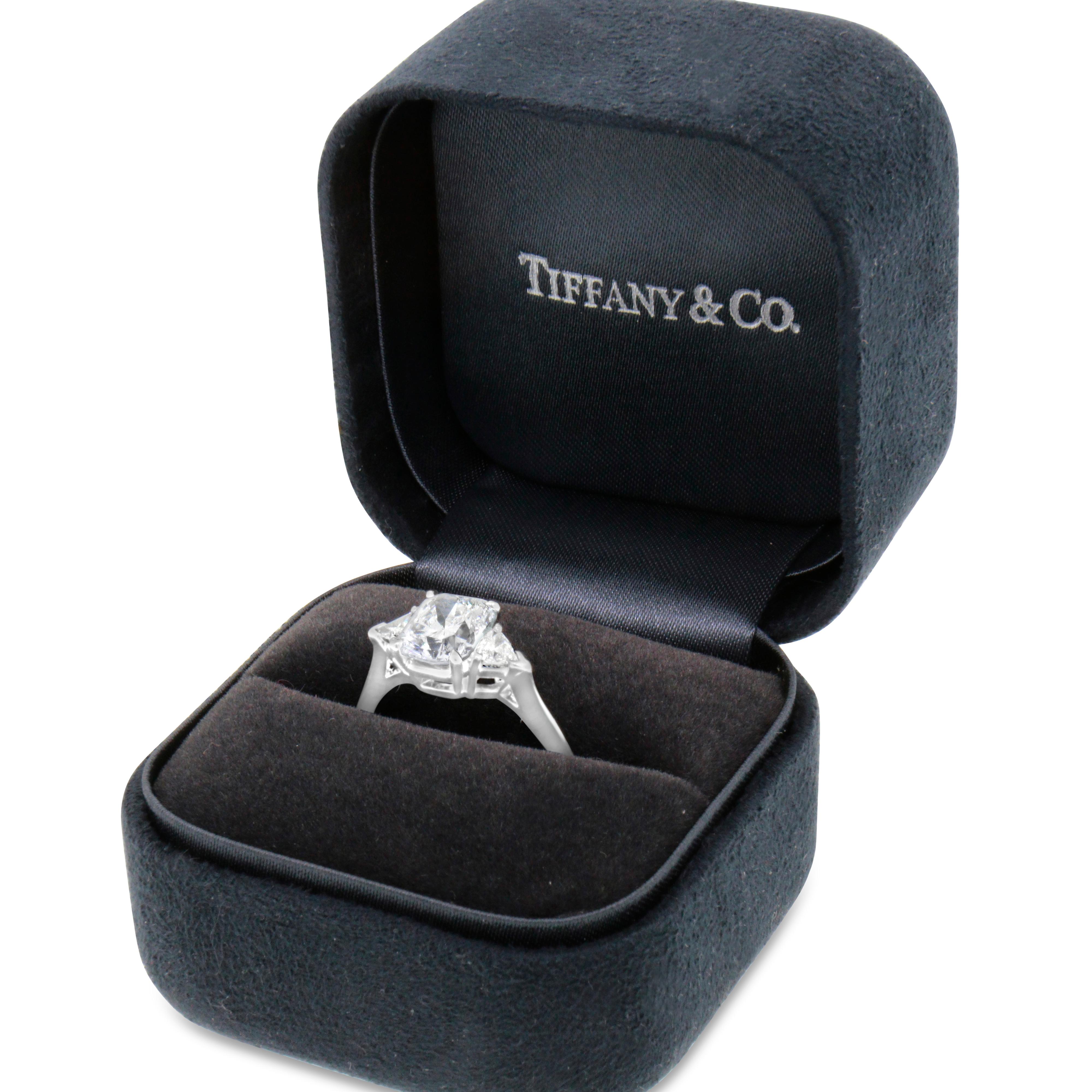 Women's or Men's Tiffany & Co. Lucida Diamond Engagement Ring For Sale