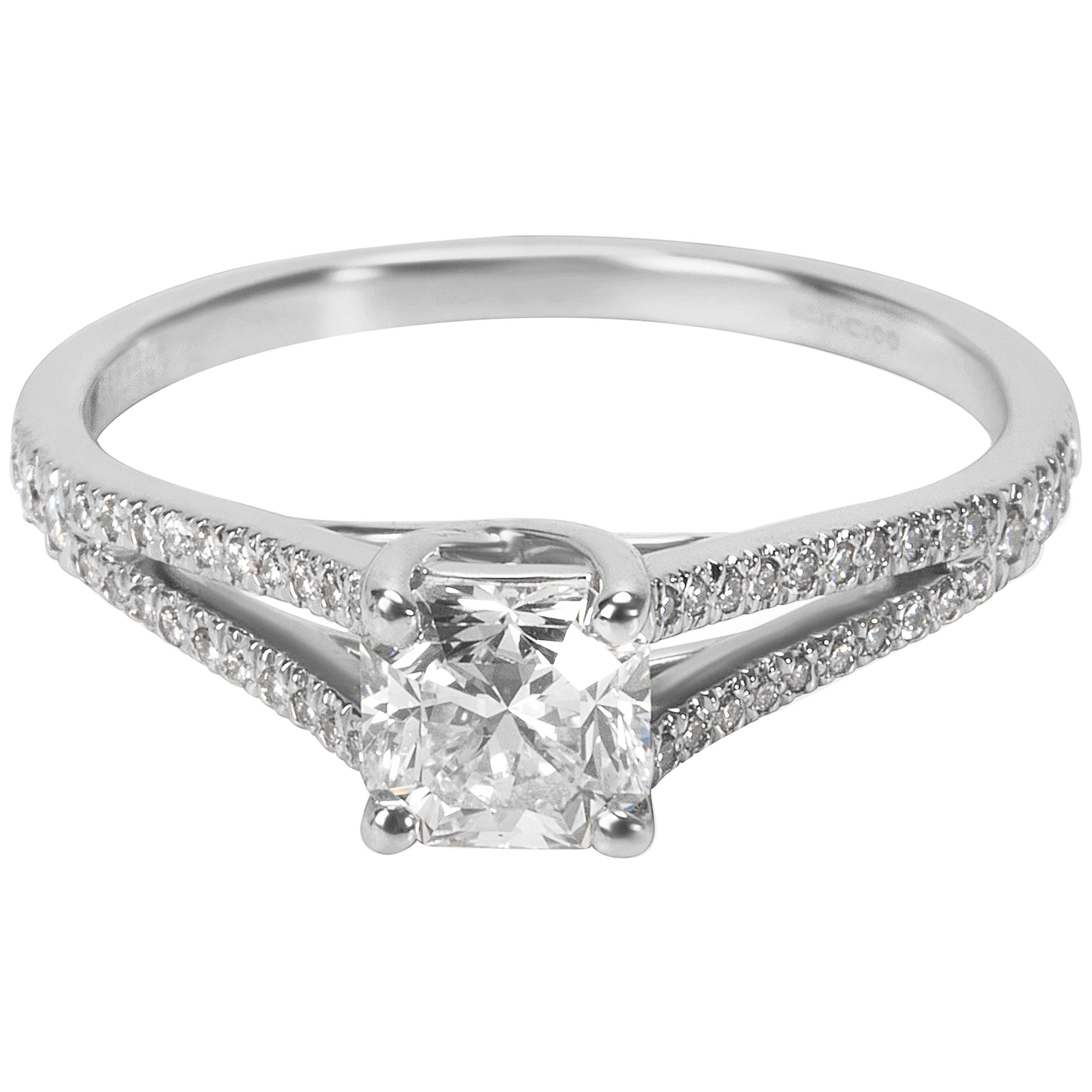 Tiffany & Co. Lucida Diamond Engagement Ring in Platinum 0.67 Carat
