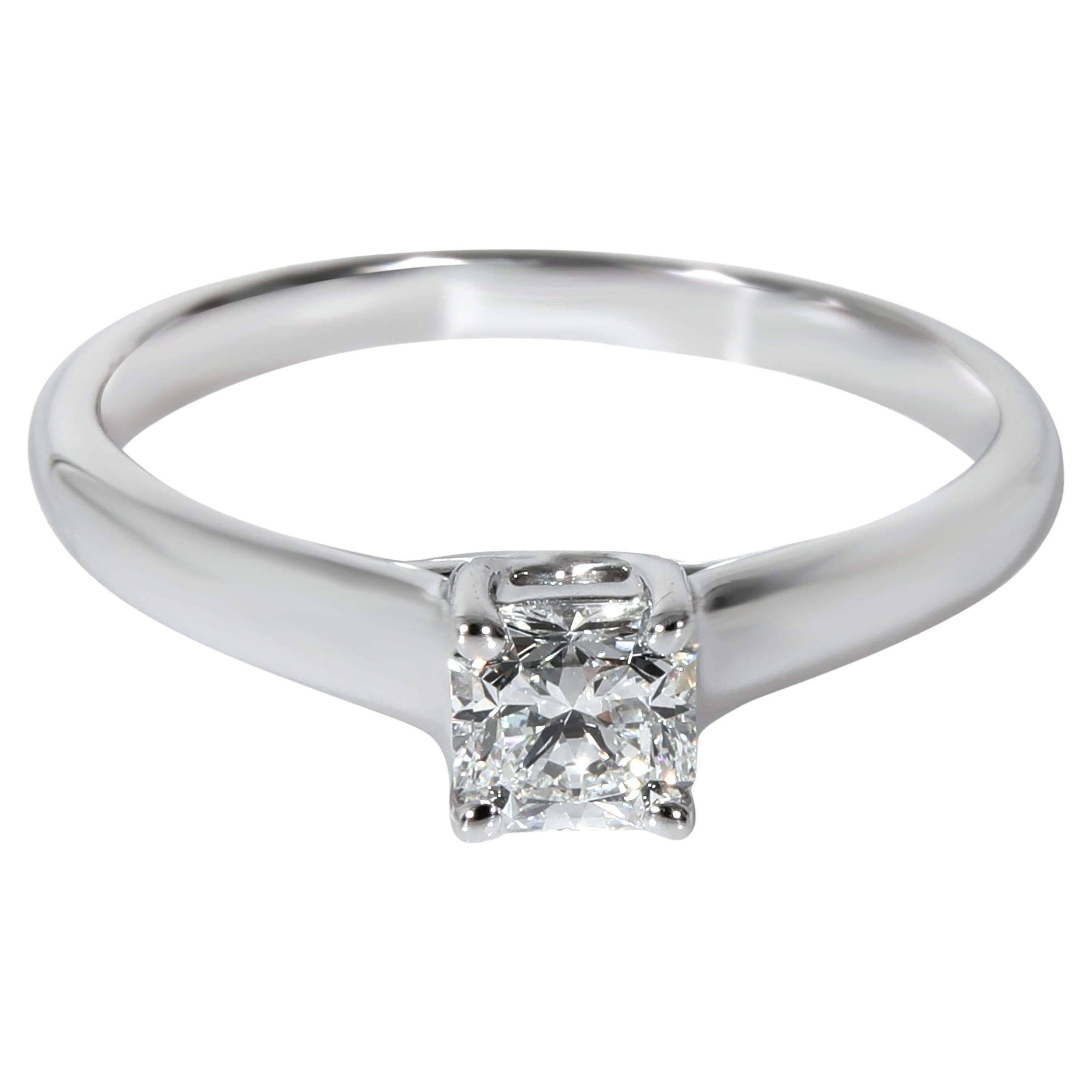 $18,500 Tiffany Co Grace Platinum 1.16 Princess VS2 Diamond Engagement Ring  6.25 | eBay