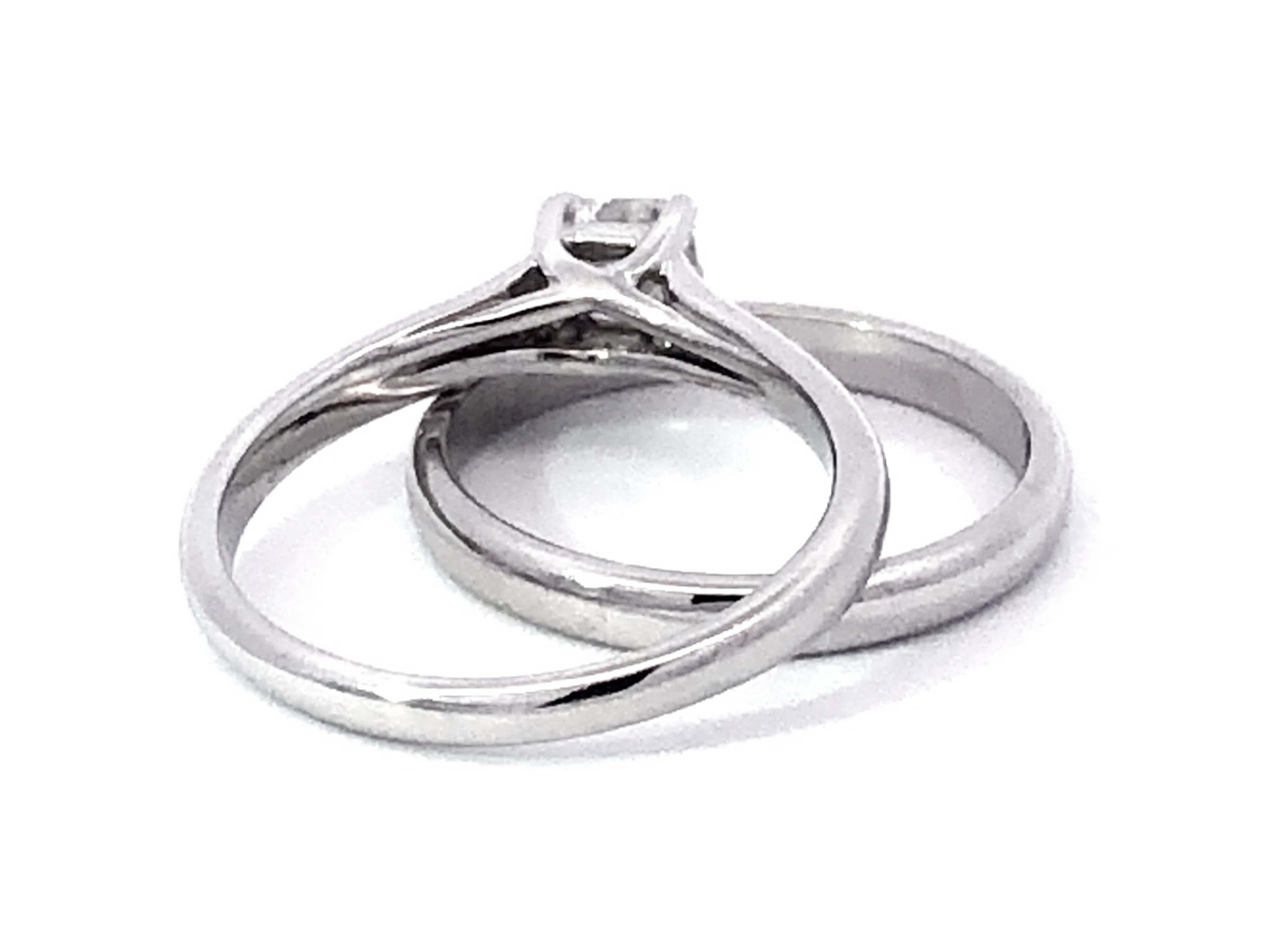Tiffany & Co. Bague de fiançailles Lucida en platine sertie de diamants, H VVS2 0,30 carat Excellent état - En vente à Honolulu, HI