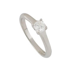 Tiffany & Co. Lucida Diamond Solitaire Engagement Ring 0.35 Carat