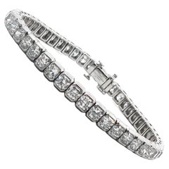 Tiffany & Co. Lucida Diamond Straight Line Bracelet in Platinum