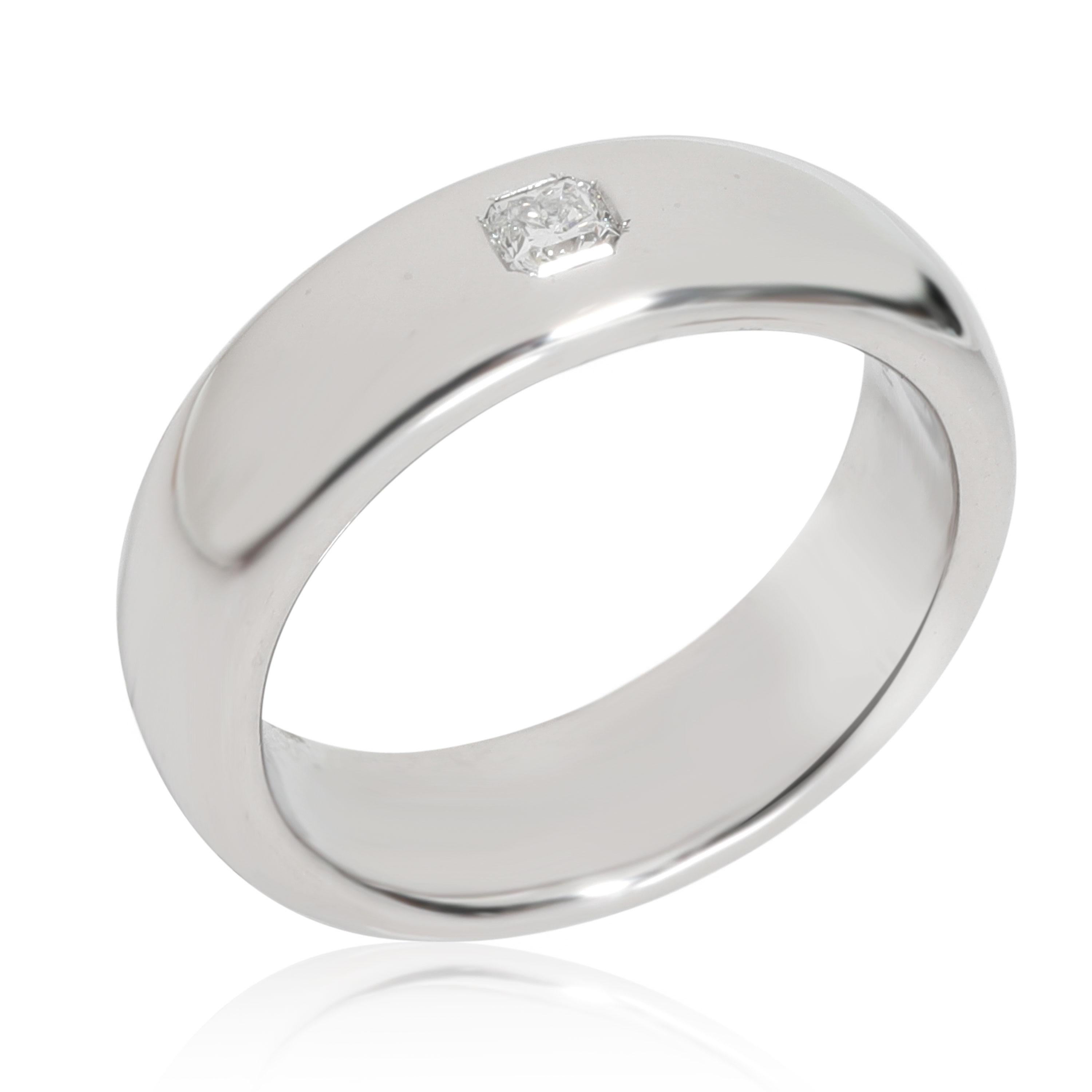 Tiffany & Co. Lucida Diamant-Hochzeitsring aus Platin 0,1 Karat im Zustand „Hervorragend“ in New York, NY