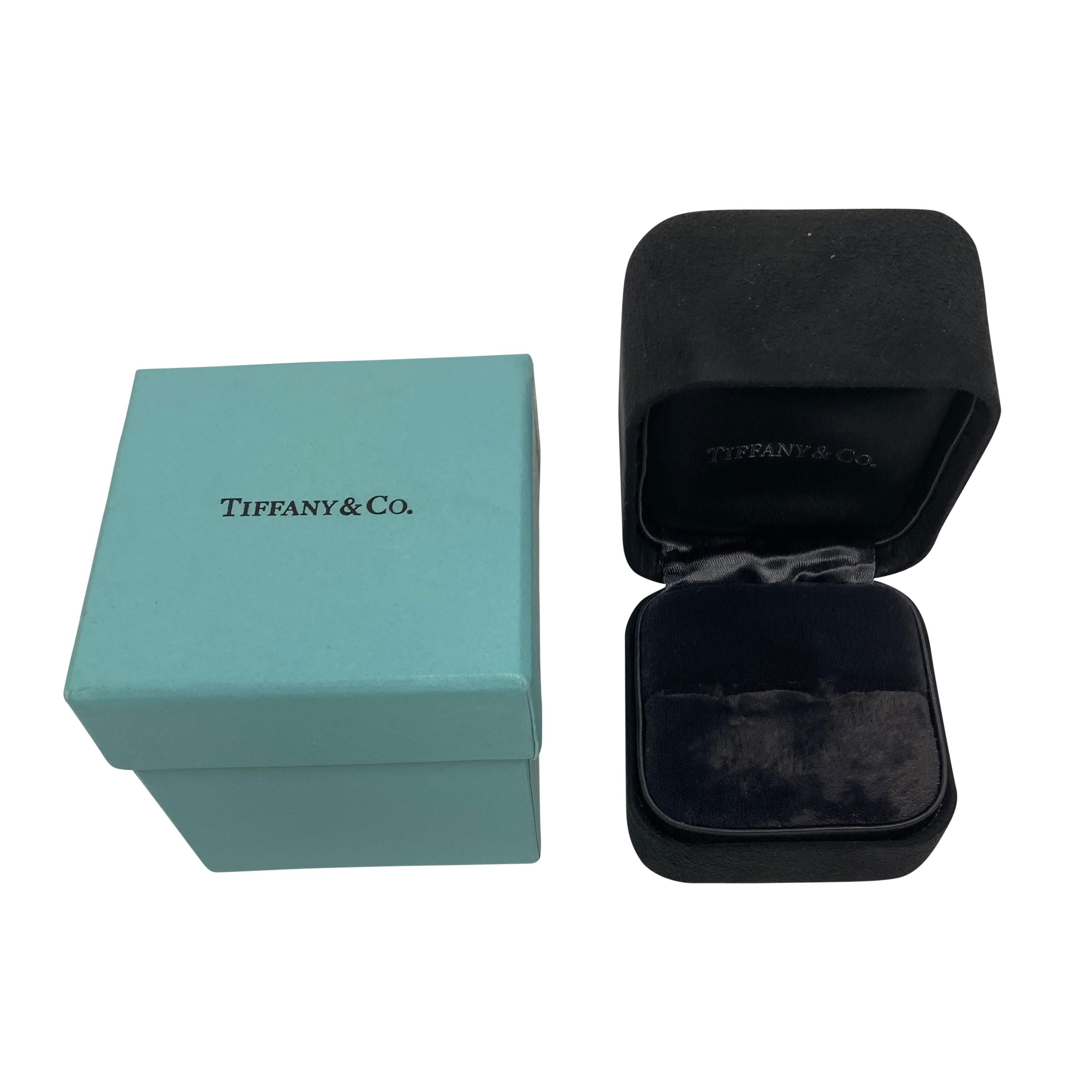 Tiffany & Co. Lucida Diamant-Hochzeitsring aus Platin 0,1 Karat für Damen oder Herren