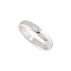 Tiffany & Co. Lucida Diamond Wedding Band in Platinum