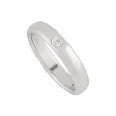 Tiffany & Co. Lucida Diamond Wedding Band Ring in Platinum