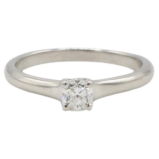 Tiffany & Co. Lucida Platinum 0.32ct Natural Diamond Solitaire Engagement Ring
Metal: Platinum
Weight: 3.79 grams
Diamond: 0.32 carat lucida cut. Approx. G VS
Signed: ©1999 Tiffany & Co. Lucida® PT950 Pat5970744 etal 21567752 .32ct
Size: 7 (US)
