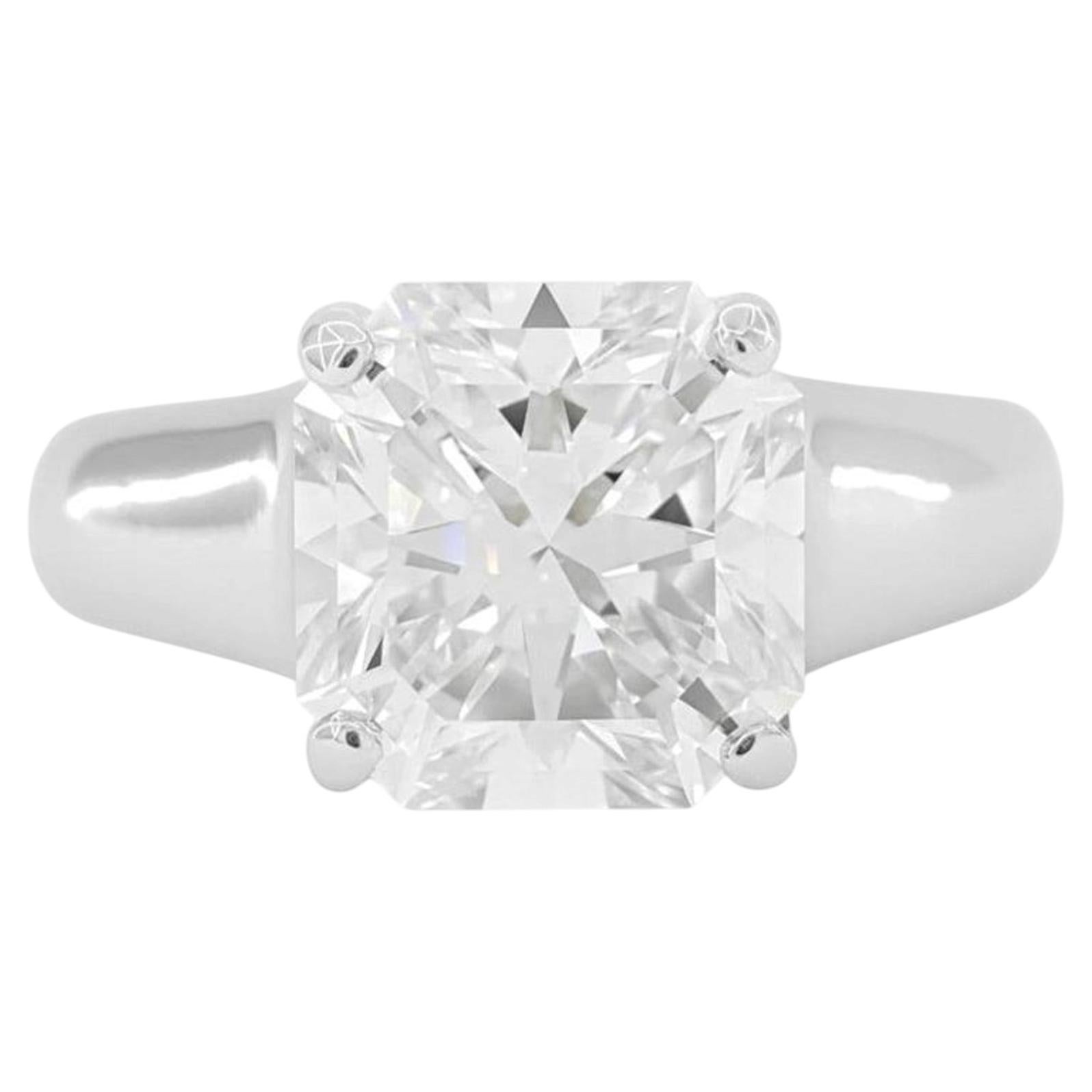 Tiffany & Co. Lucida Platinum 2.03 Carat Diamond Engagement Ring