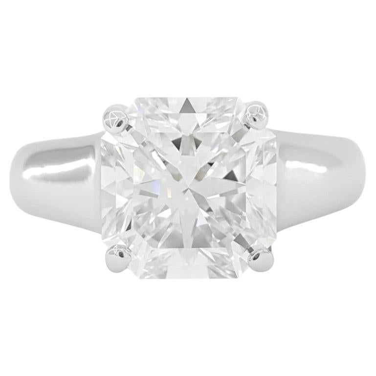 Tiffany & Co. Bague de fiançailles Lucida en platine avec 2,03 carats de diamant en vente