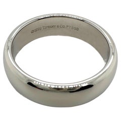Used Tiffany & Co. Lucida Platinum 6 MM Band Ring