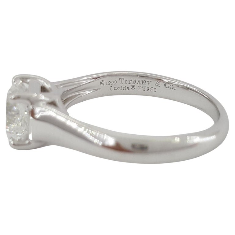 Tiffany and Co. Lucida Platinum Diamond Ring For Sale at 1stDibs | tiffany  & co promise rings, tiffany and co promise rings, tiffany and co rings price
