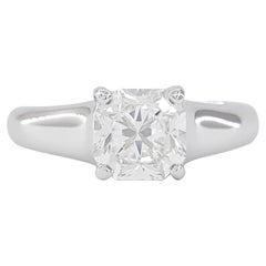 Used Tiffany & Co. Lucida Platinum Diamond Ring