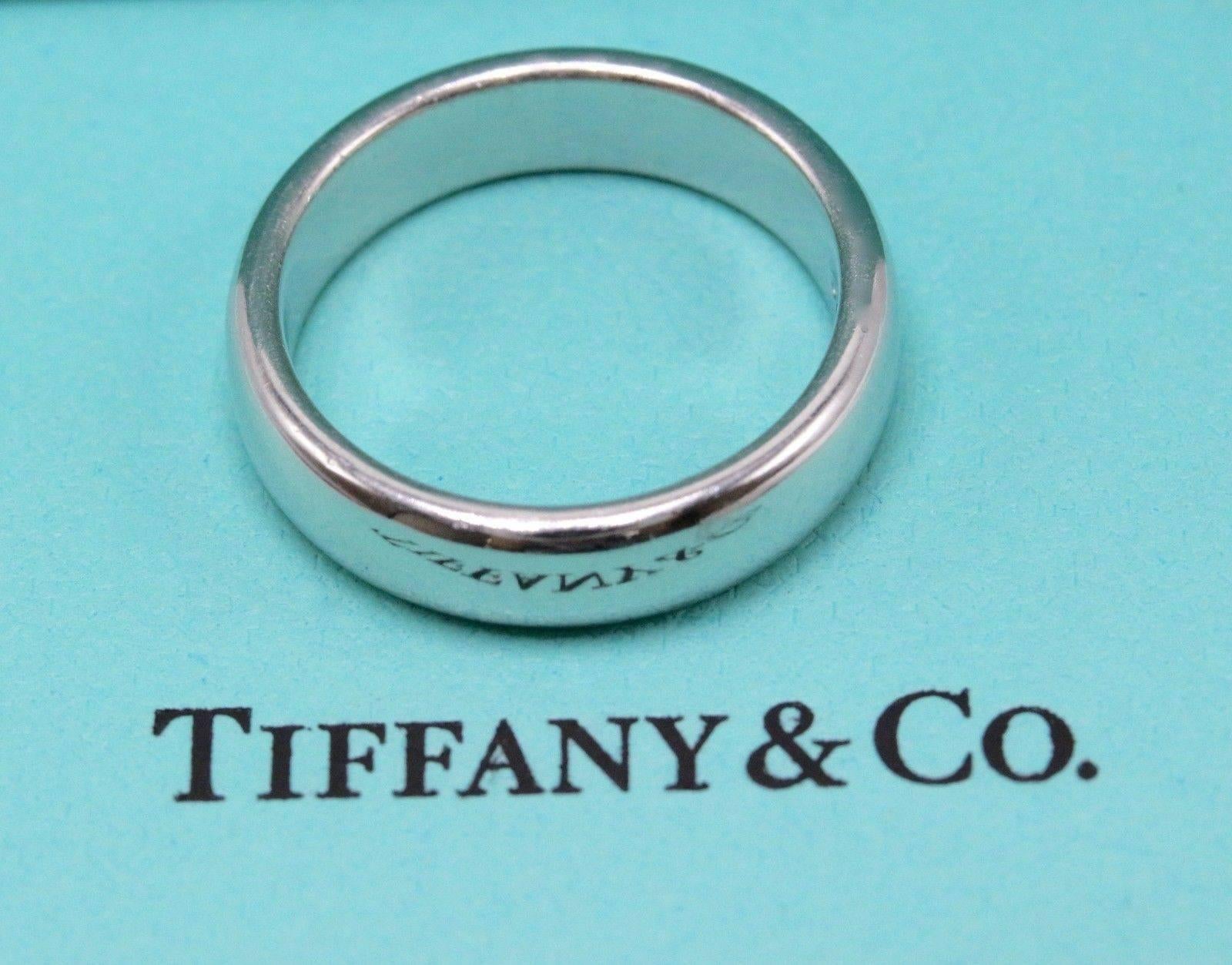 Tiffany & Co. Alliance Lucida en platine de 4,5 mm en vente 1