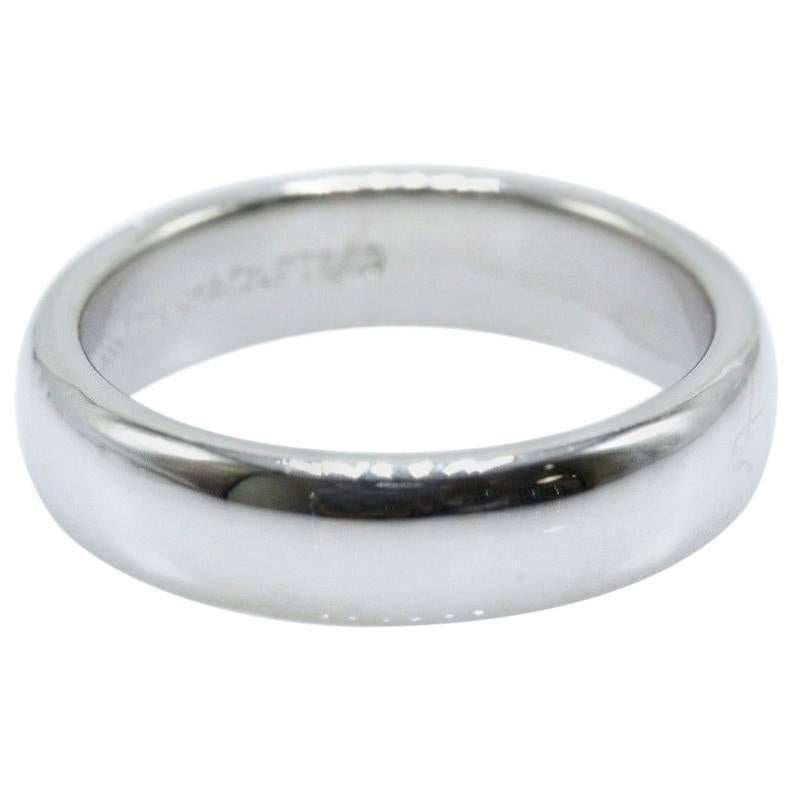 Tiffany & Co. Alliance Lucida en platine de 4,5 mm