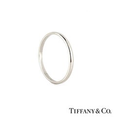 Tiffany & Co. Lucida Wedding Band in Platinum