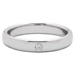Tiffany & Co Lucinda single diamond band ring