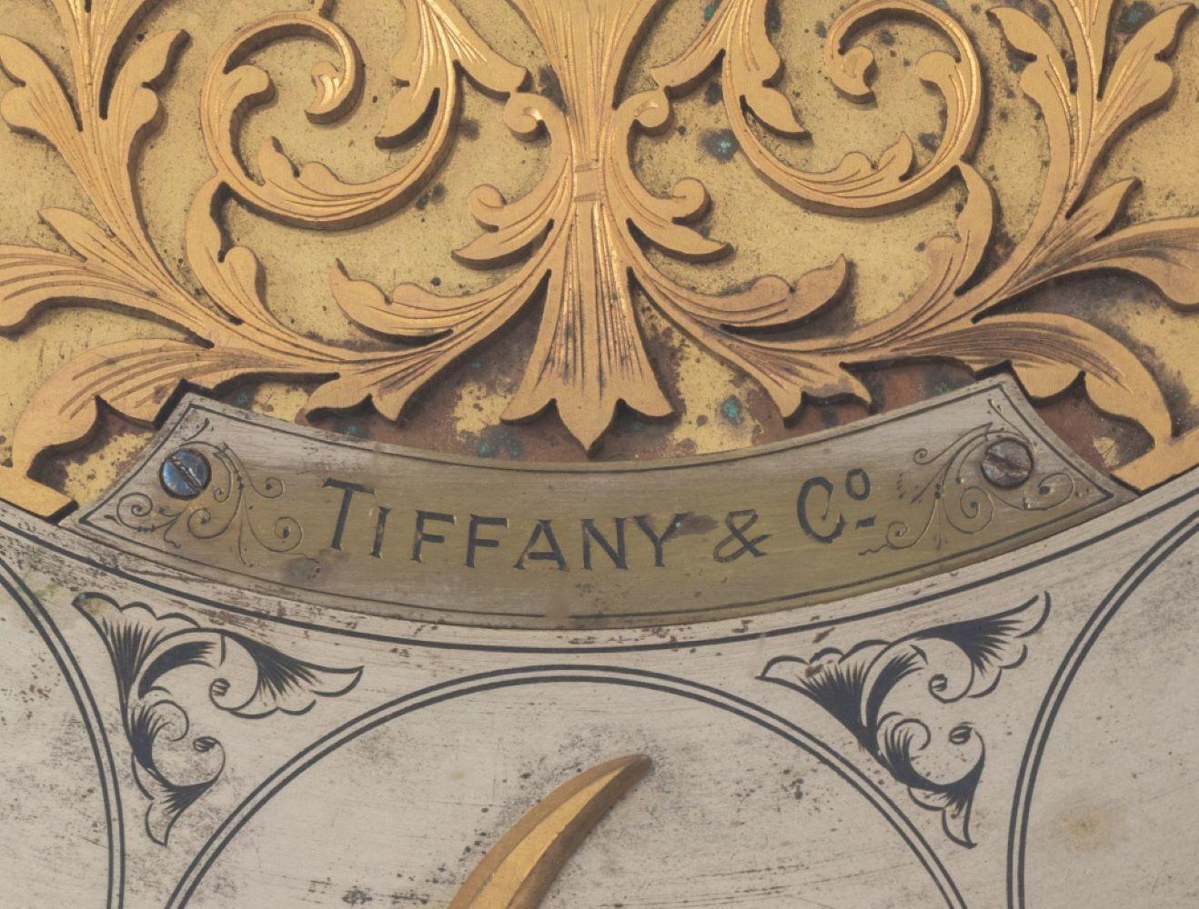 20th Century Tiffany & Co. Mahogany Longcase Clock For Sale