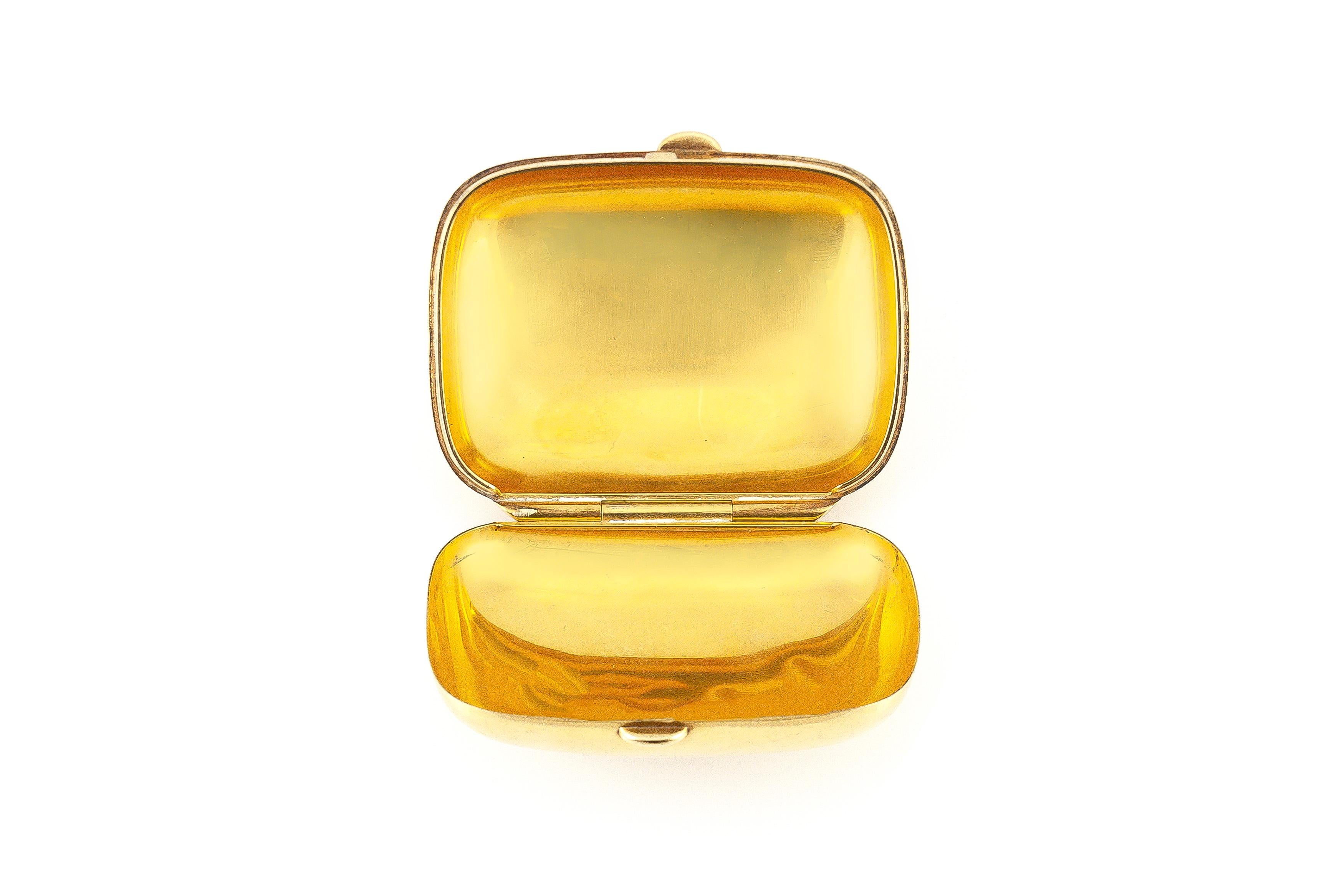 Tiffany & Co. Make Up Gold Box im Zustand „Hervorragend“ im Angebot in New York, NY