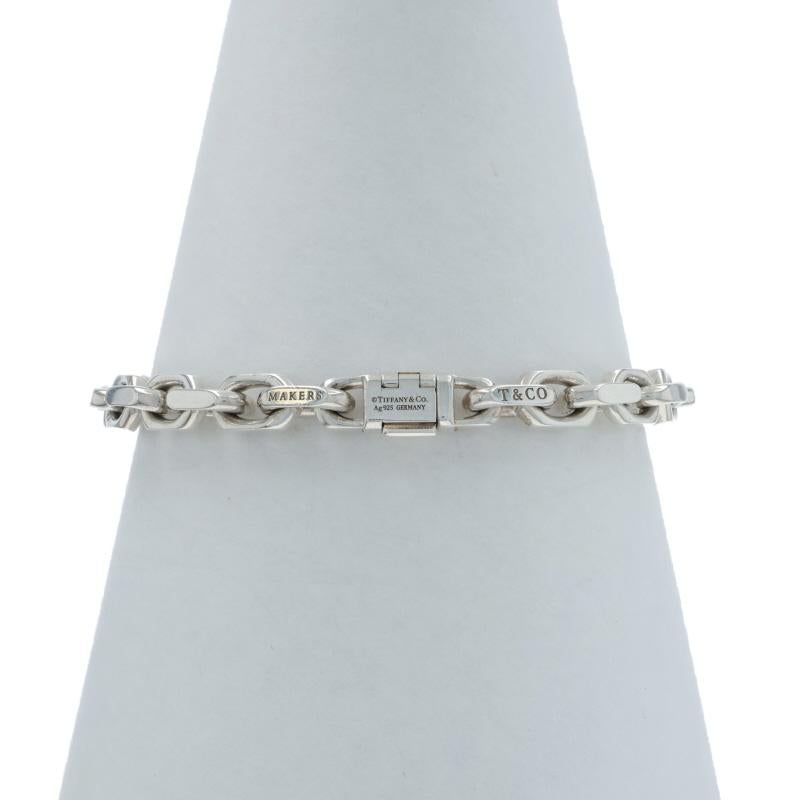 Donna Tiffany & Co. Bracciale a catena Makers 6 3/4