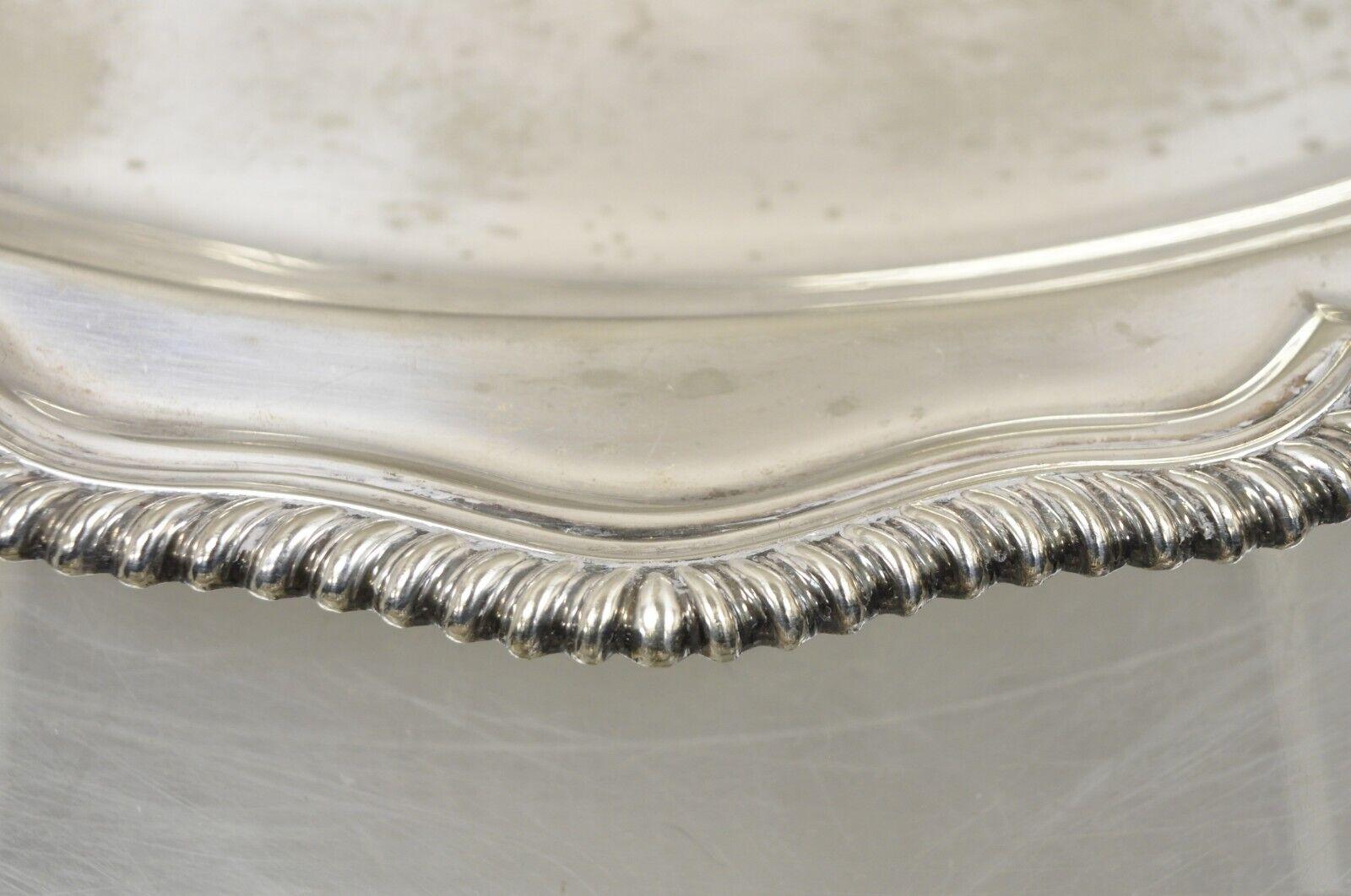 Tiffany & Co. Makers Silver Soldered Oval Vegetable Serving Dish Silver Plate For Sale 2