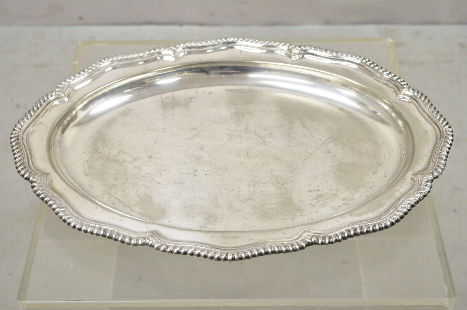 Tiffany & Co. Makers Silver Soldered Oval Vegetable Serving Dish Silver Plate For Sale 3