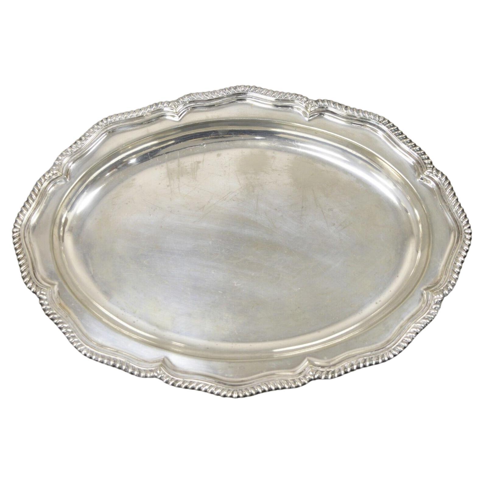 Tiffany & Co. Makers Silver Soldered Oval Vegetable Serving Dish Silver Plate
