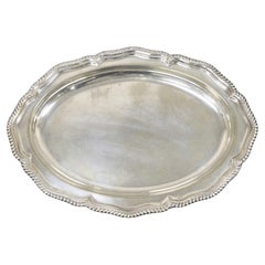 Antique Tiffany & Co. Makers Silver Soldered Oval Vegetable Serving Dish Silver Plate