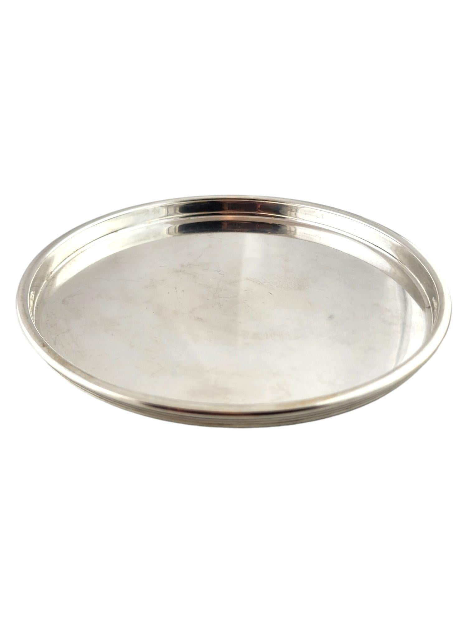 Tiffany & Co Makers Plata de ley 1921-22 Caja redonda floral para tocador #18479 en venta 3