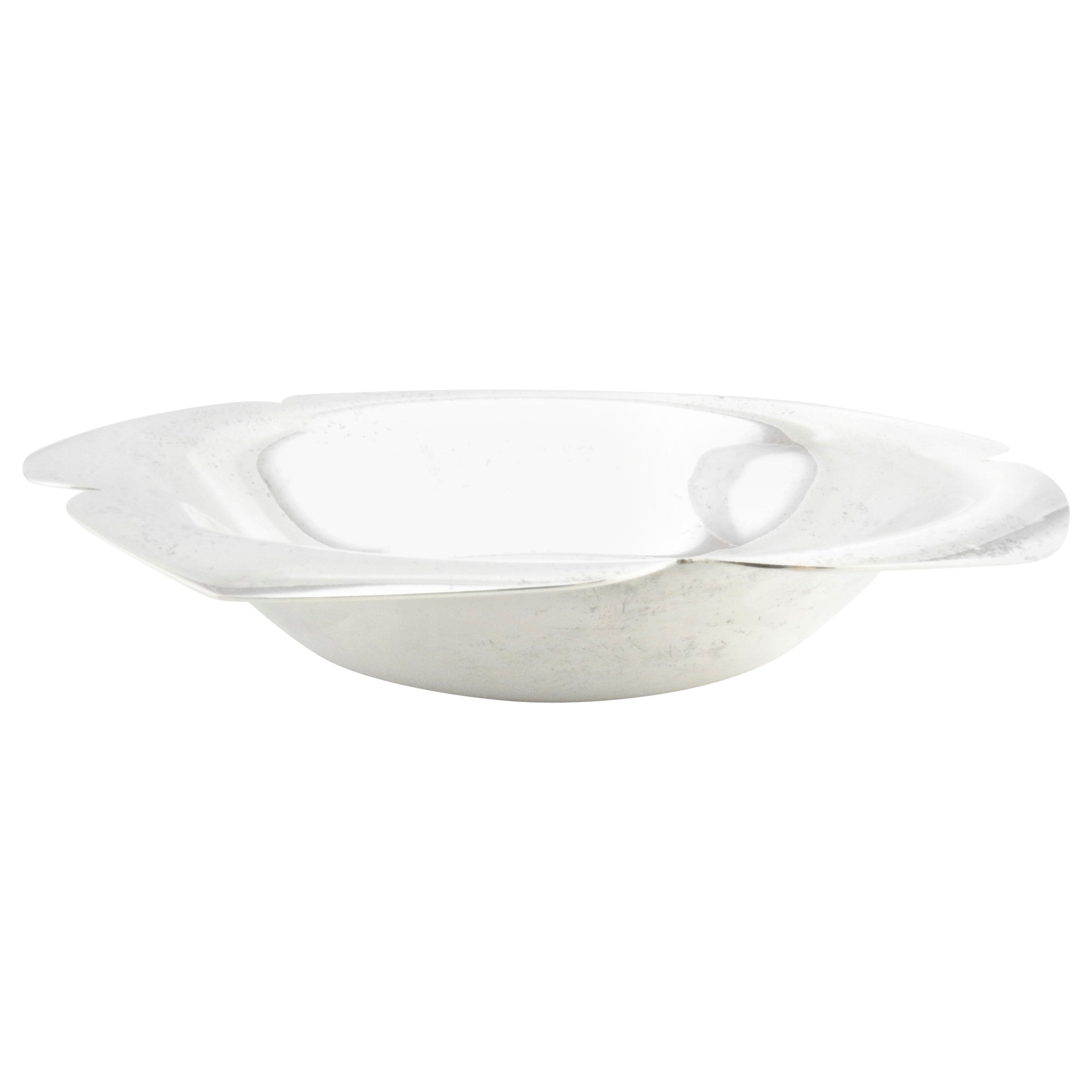 Tiffany & Co. Lotusblumenschale aus Sterlingsilber 23458