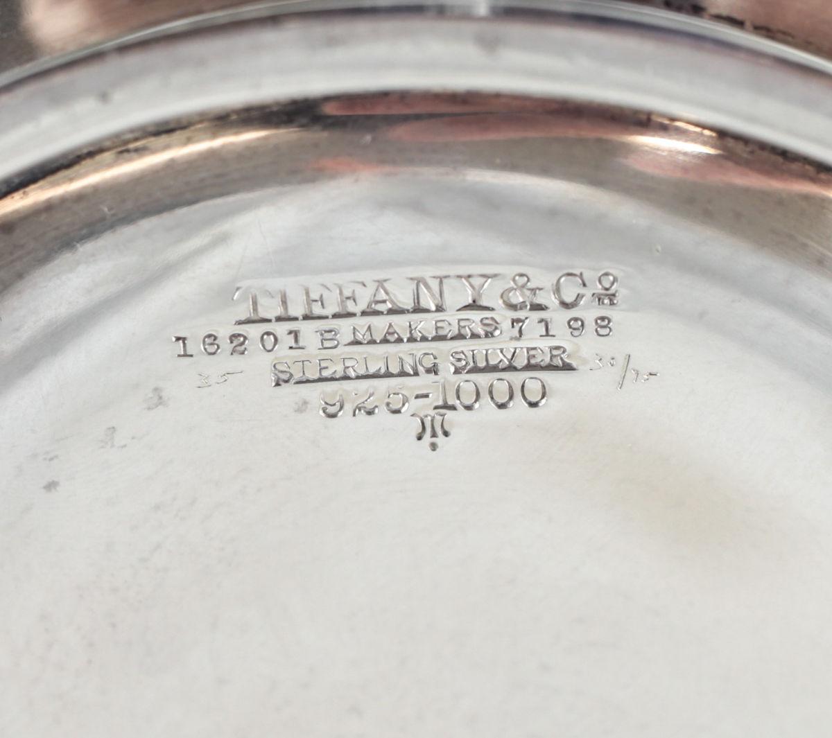 Tiffany & Co. Makers Sterling Silver Flower Basket #16201, John C. Moore (Sterlingsilber)