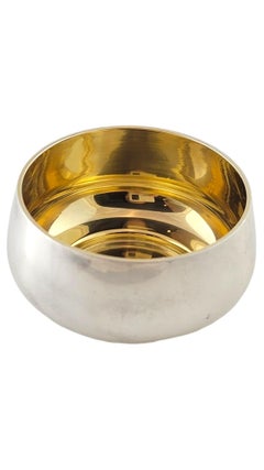 Tiffany & Co. Makers Sterling Silver Inner Vermeil Finger Bowl #17819