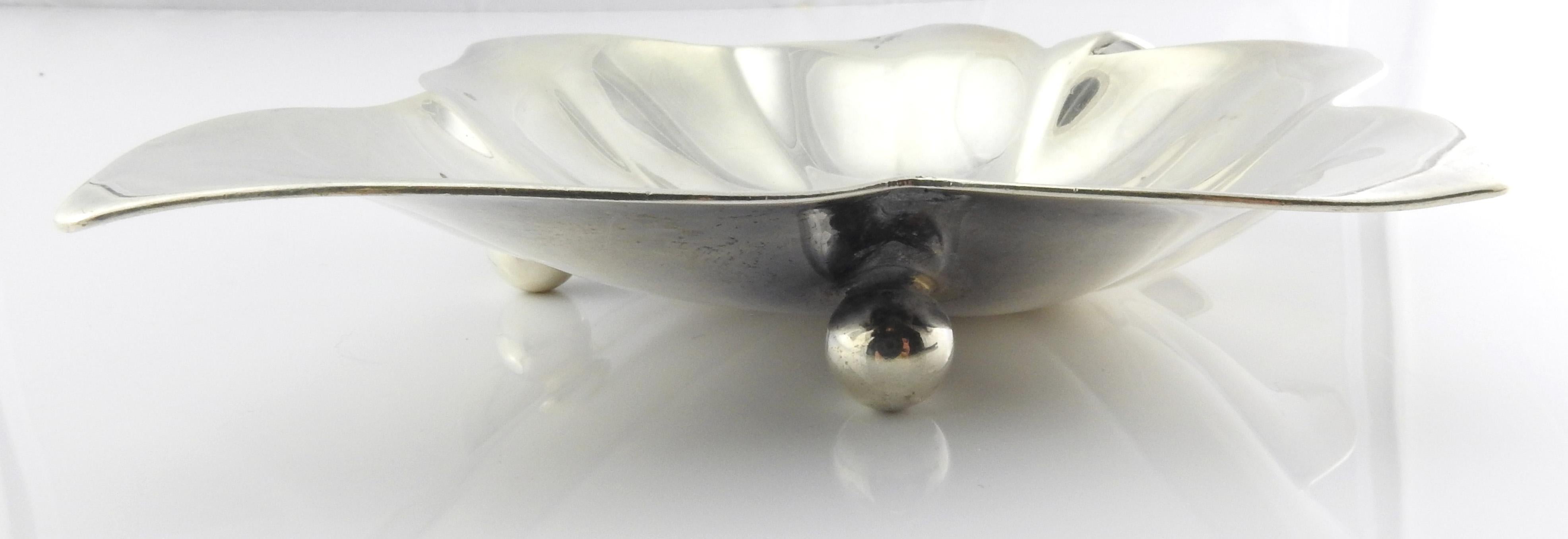 Plato Hoja de Plata de Ley Tiffany & Co. 3