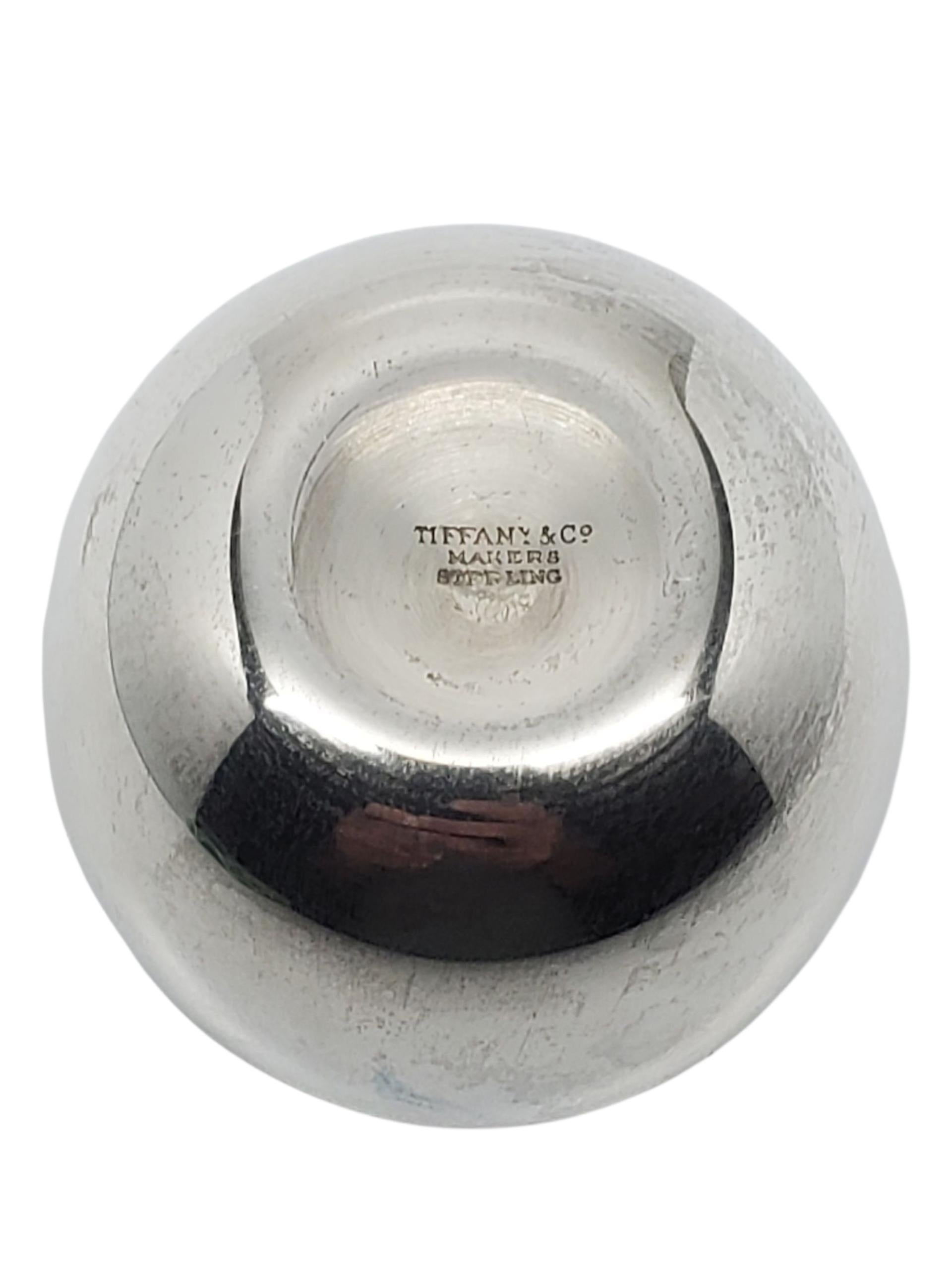 Contemporaneo Tiffany & Co. Coppa Cordiale Makers in argento Sterling Vermeil #22632 in vendita