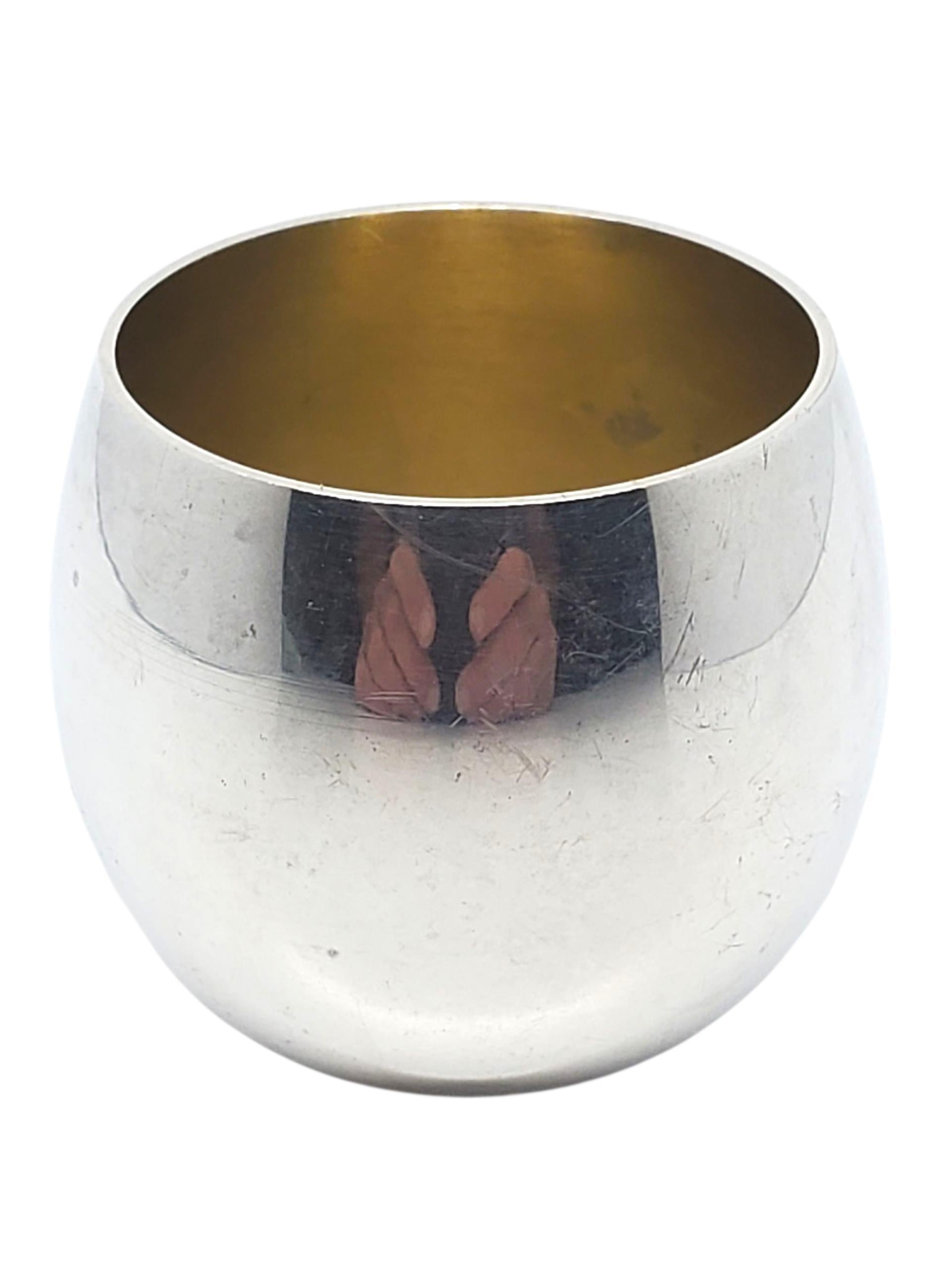 Tiffany & Co. Coppa Cordiale Makers in argento Sterling Vermeil #22632 In condizioni buone in vendita a Washington Depot, CT