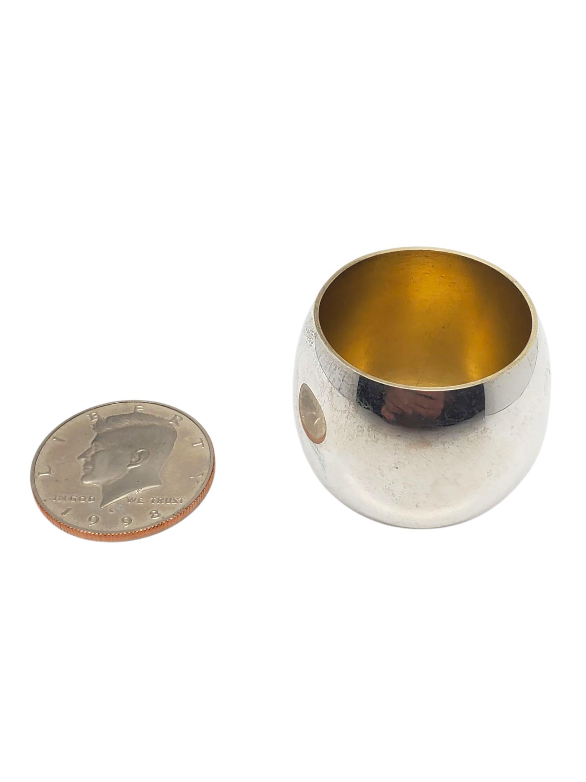 da uomo o donna Tiffany & Co. Coppa Cordiale Makers in argento Sterling Vermeil #22632 in vendita