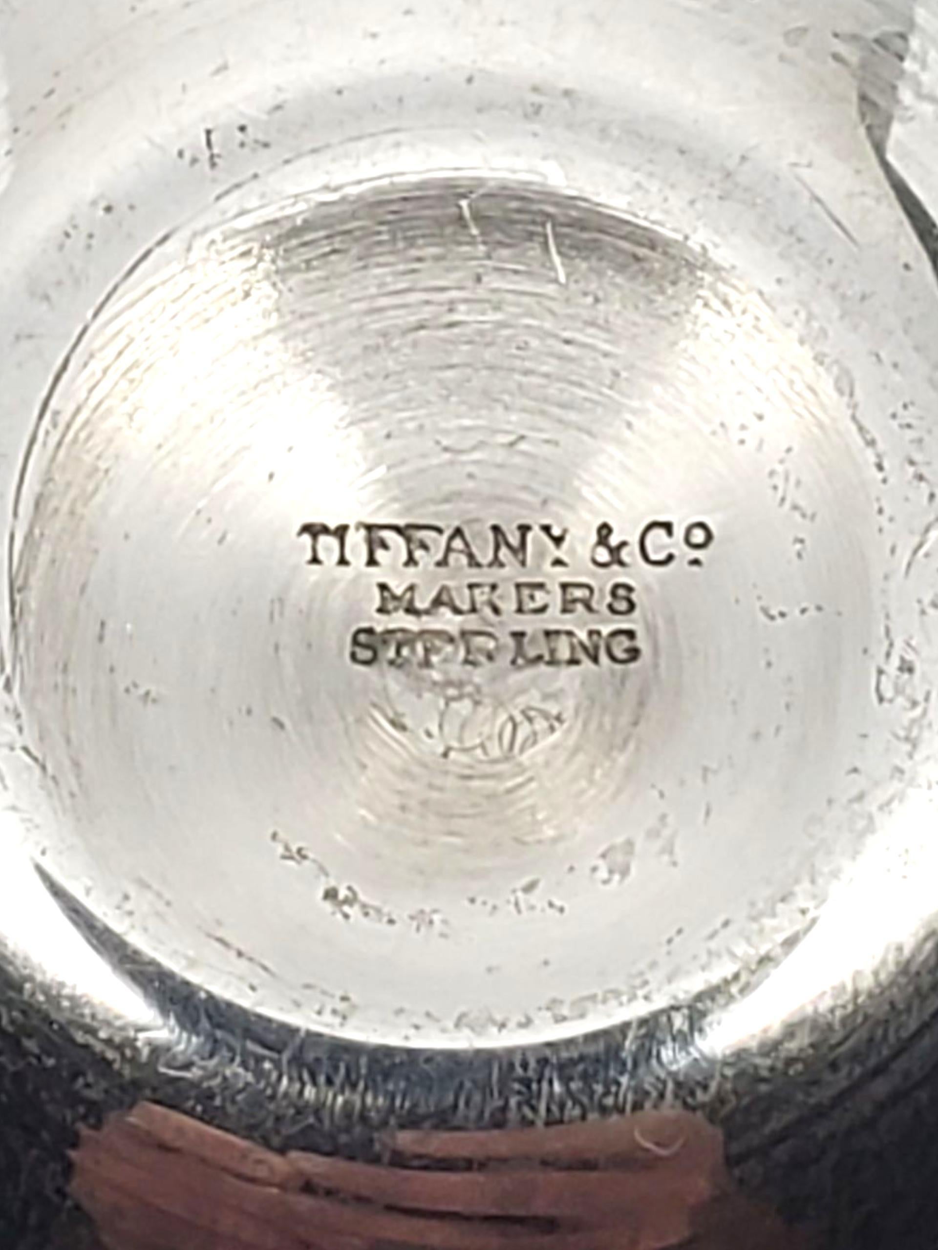Tiffany & Co. Coppa Cordiale Makers in argento Sterling Vermeil #22632 in vendita 1