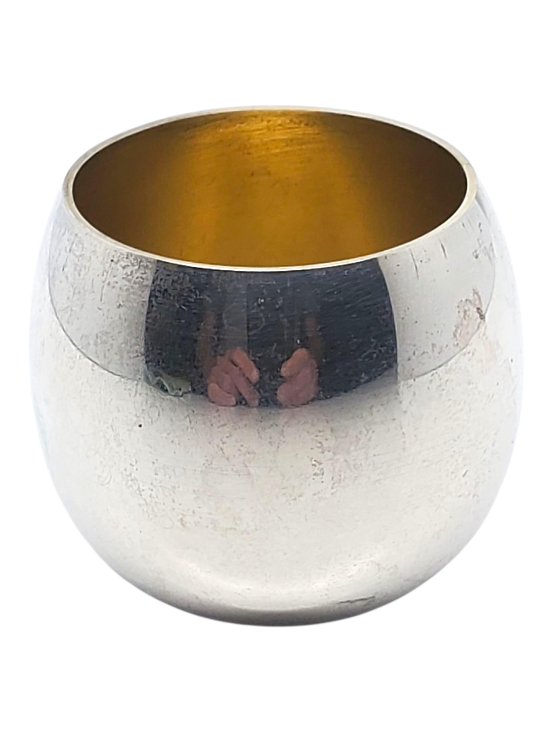 Tiffany & Co. Coppa Cordiale Makers in argento Sterling Vermeil #22633 In condizioni buone in vendita a Washington Depot, CT