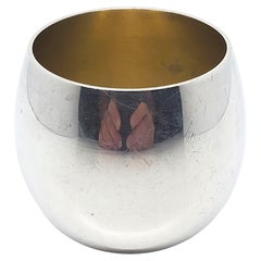 Tiffany & Co. Makers Sterling Silver Vermeil Cordial Cup #22633