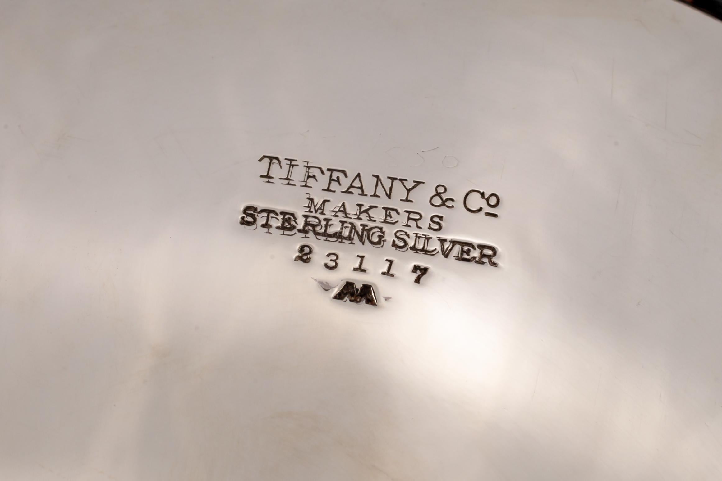 Modern Tiffany & Co. Makers Sterling Silver Windham 8