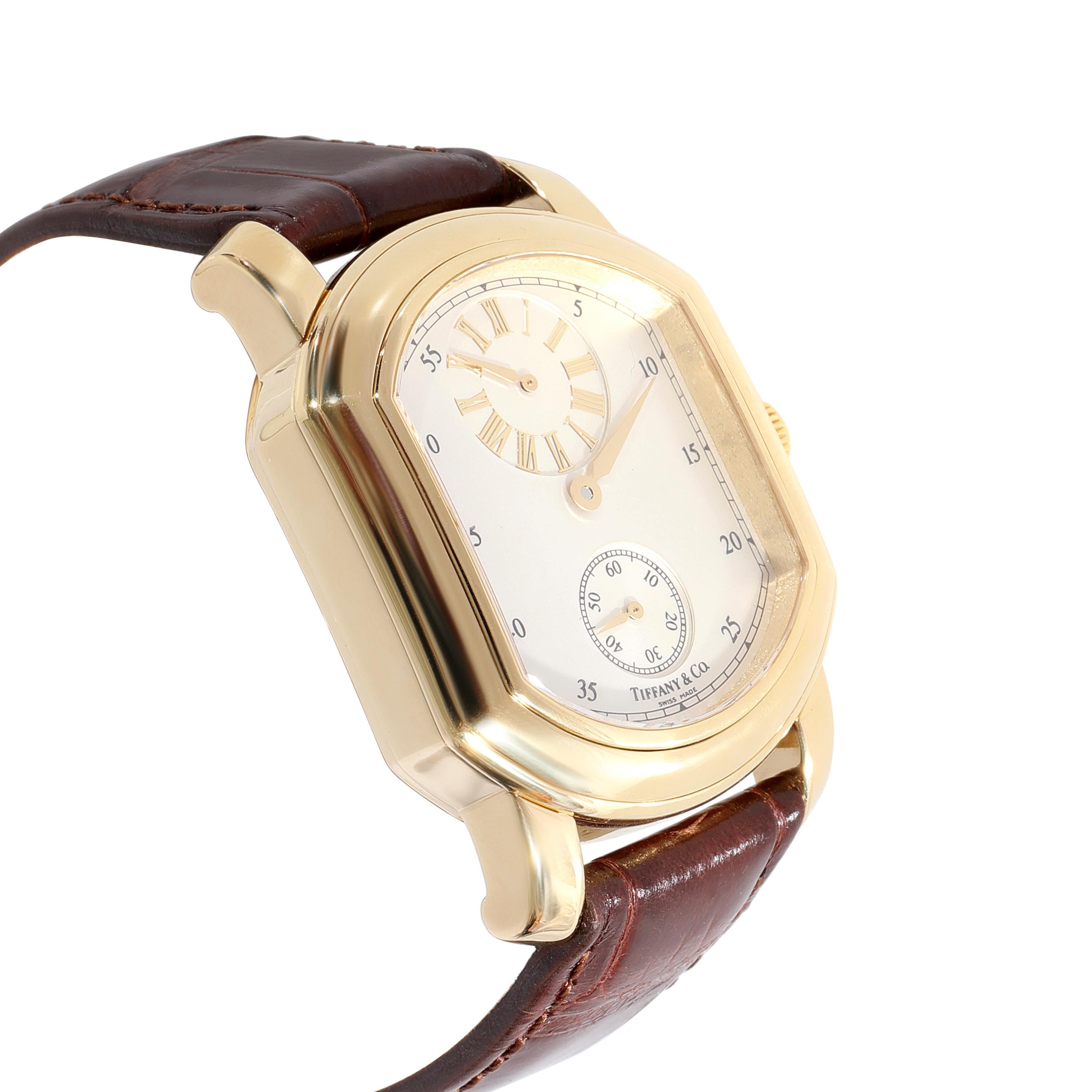 Tiffany & Co. Mark Coupe Regulator Mark Coupe Herrenuhr in Gelbgold 1